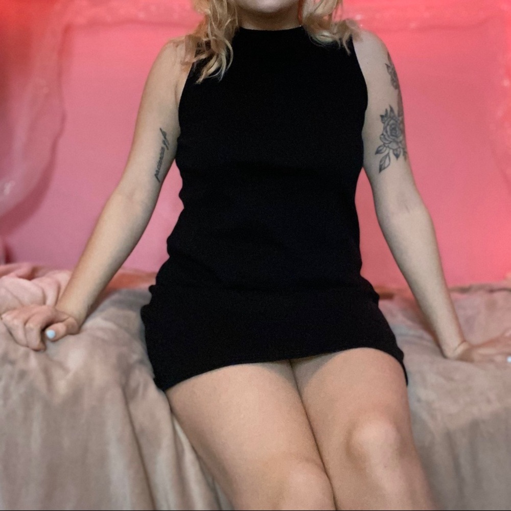 Black T-Shirt Dress